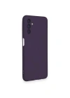 Newface Samsung Galaxy A14 4G Kılıf Nano içi Kadife Silikon - Mor
