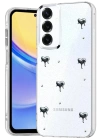 Newface Samsung Galaxy A16 5G Fiyonk Desenli Kapak - Desen 1