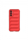Newface Samsung Galaxy A16 5G Kılıf Optimum Silikon - Kırmızı