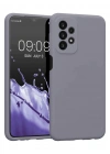Newface Samsung Galaxy A23 4G Kılıf First Silikon - Gri