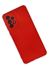 Newface Samsung Galaxy A23 4G Kılıf Nano içi Kadife Silikon - Kırmızı