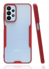 Newface Samsung Galaxy A23 4G Kılıf Platin Silikon - Kırmızı