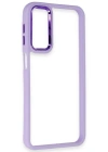 Newface Samsung Galaxy A24 4G Kılıf Dora Kapak - Lila