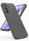 Newface Samsung Galaxy A24 4G Kılıf First Silikon - Gri