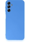 Newface Samsung Galaxy A24 4G Kılıf First Silikon - Mavi