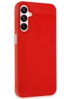 Newface Samsung Galaxy A25 5G Kılıf Auto Focus Kapak - Kırmızı