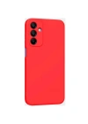 Newface Samsung Galaxy A25 5G Kılıf First Silikon - Kırmızı