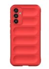 Newface Samsung Galaxy A25 5G Kılıf Optimum Silikon - Kırmızı