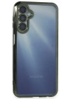 Newface Samsung Galaxy A25 5G Kılıf Razer Lensli Silikon - Yeşil