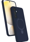 Newface Samsung Galaxy A25 5G Regal Magsafe Standlı Kapak - Lacivert