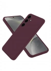 Newface Samsung Galaxy A26 Kılıf First Silikon - Mürdüm