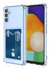 Newface Samsung Galaxy A26 Kılıf Kart Şeffaf Silikon - Şeffaf