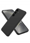 Newface Samsung Galaxy A26 Kılıf Nano içi Kadife Silikon - Siyah