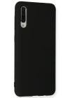 Newface Samsung Galaxy A30S Kılıf Nano içi Kadife Silikon - Siyah