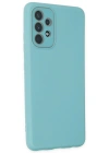 Newface Samsung Galaxy A33 5G Kılıf Lansman Glass Kapak - Turkuaz