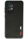 Newface Samsung Galaxy A33 5G Kılıf Loop Deri Silikon - Siyah
