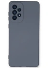 Newface Samsung Galaxy A33 5G Kılıf Nano içi Kadife Silikon - Gri