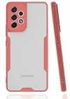 Newface Samsung Galaxy A33 5G Kılıf Platin Silikon - Pembe