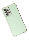 Newface Samsung Galaxy A33 5G Kılıf Volet Silikon - Açık Yeşil