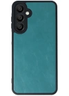 Newface Samsung Galaxy A35 5G Kılıf Aras Deri Kapak - Açık Yeşil