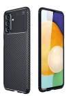 Newface Samsung Galaxy A36 Kılıf Auto Focus Karbon Kapak - Siyah
