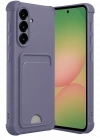 Newface Samsung Galaxy A36 Kılıf Kelvin Kartvizitli Silikon - Lila