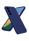 Newface Samsung Galaxy A36 Kılıf Nano içi Kadife Silikon - Lacivert
