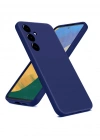 Newface Samsung Galaxy A36 Kılıf Nano içi Kadife Silikon - Lacivert