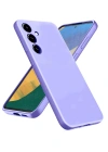 Newface Samsung Galaxy A36 Kılıf Nano içi Kadife Silikon - Lila