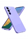 Newface Samsung Galaxy A36 Kılıf Nano içi Kadife Silikon - Lila