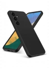Newface Samsung Galaxy A36 Kılıf Nano içi Kadife Silikon - Siyah