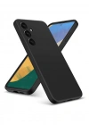 Newface Samsung Galaxy A36 Kılıf Nano içi Kadife Silikon - Siyah