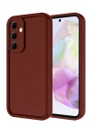 Newface Samsung Galaxy A36 Kılıf Viera Silikon - Bordo