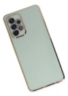 Newface Samsung Galaxy A52 Kılıf Volet Silikon - Açık Yeşil