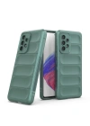 Newface Samsung Galaxy A53 5G Kılıf Optimum Silikon - Koyu Yeşil