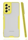 Newface Samsung Galaxy A53 5G Kılıf Platin Silikon - Sarı