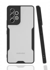 Newface Samsung Galaxy A53 5G Kılıf Platin Silikon - Siyah