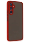 Newface Samsung Galaxy A54 5G Kılıf Montreal Silikon Kapak - Kırmızı