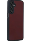Newface Samsung Galaxy A55 5G Kılıf Aras Deri Kapak - Bordo