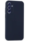 Newface Samsung Galaxy A55 5G Kılıf First Silikon - Lacivert