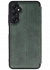 Newface Samsung Galaxy A56 Kılıf Flip Cover - Koyu Yeşil