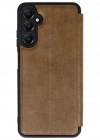 Newface Samsung Galaxy A56 Kılıf Flip Cover - Taba