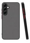 Newface Samsung Galaxy A56 Kılıf Montreal Silikon Kapak - Siyah
