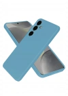 Newface Samsung Galaxy A56 Kılıf Nano içi Kadife Silikon - Mavi