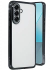 Newface Samsung Galaxy A56 Kılıf Razer Lensli Silikon - Siyah