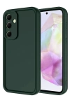 Newface Samsung Galaxy A56 Kılıf Viera Silikon - Koyu Yeşil