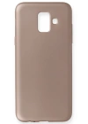 Newface Samsung Galaxy A6 2018 Kılıf First Silikon - Rose Gold