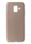 Newface Samsung Galaxy A6 2018 Kılıf First Silikon - Rose Gold