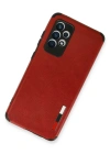 Newface Samsung Galaxy A72 Kılıf Loop Deri Silikon - Kırmızı