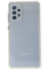 Newface Samsung Galaxy A72 Kılıf Miami Şeffaf Silikon - Şeffaf